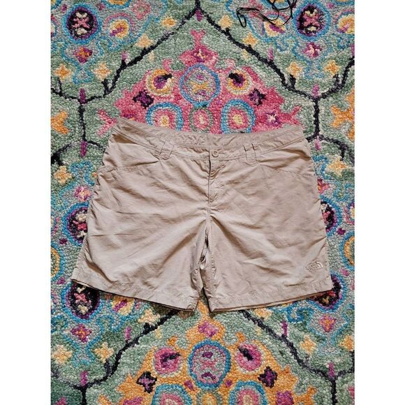 The North Face Horizon Becca Hiking Shorts Beige Women's 16 - Picture 1 of 6